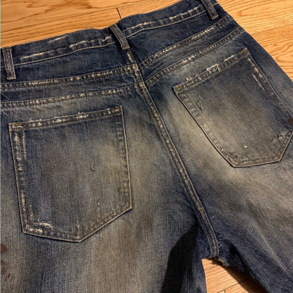 No Faith Studios Distressed/thrashed denim - Picture 5 of 5